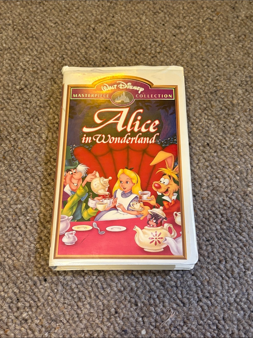 Walt Disney Alice in Wonderland VHS
